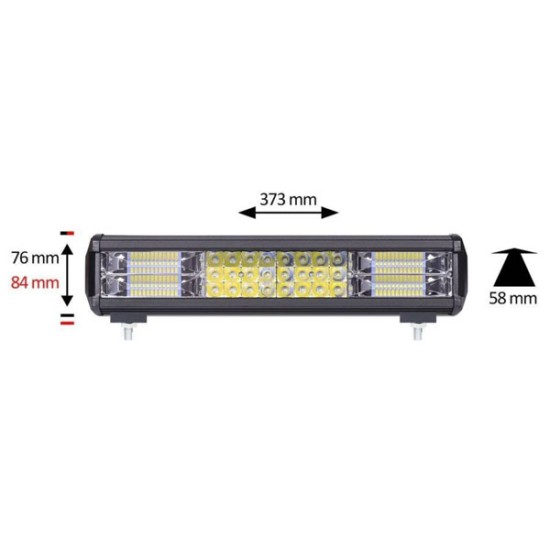 Leichte LED Rampe