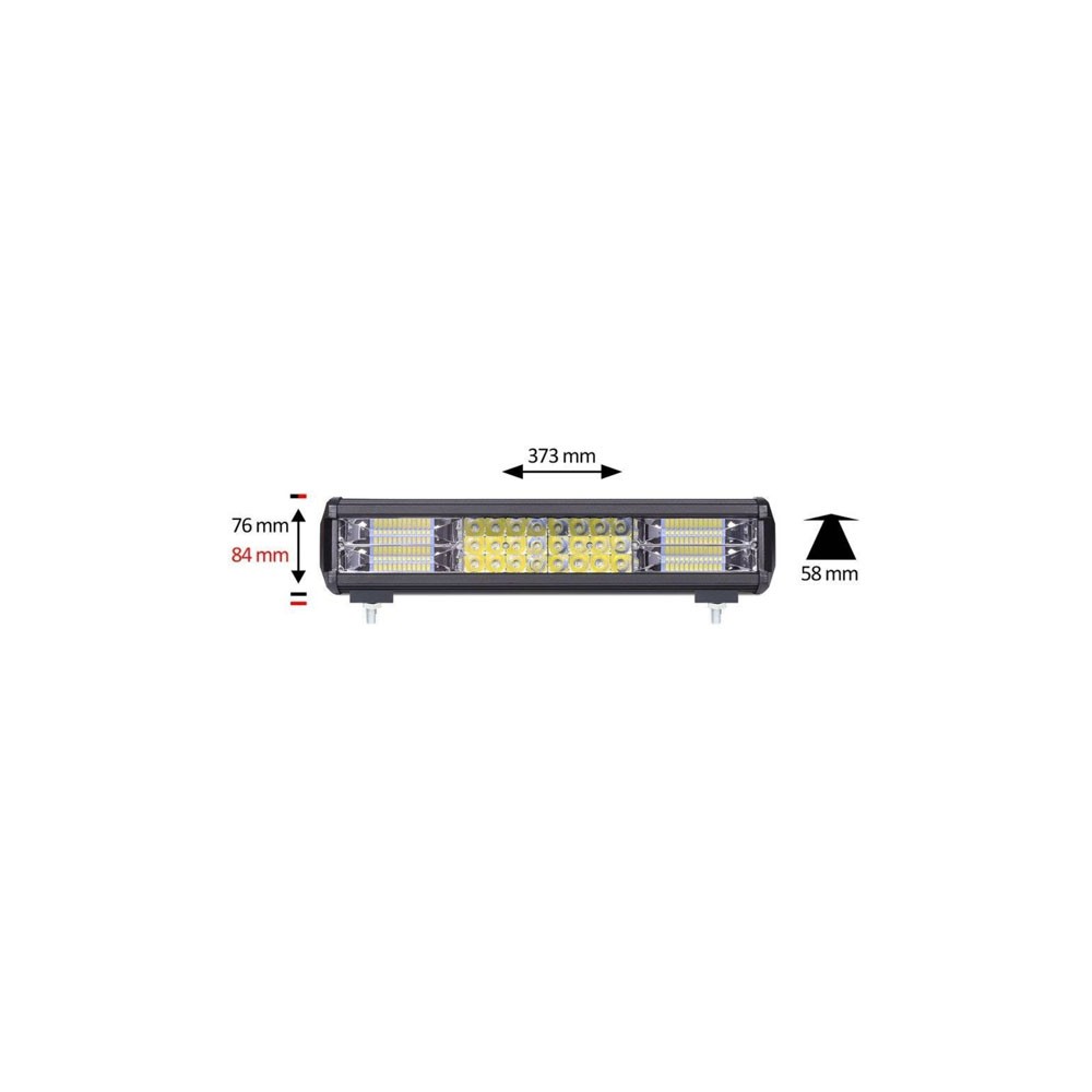 Leichte LED Rampe