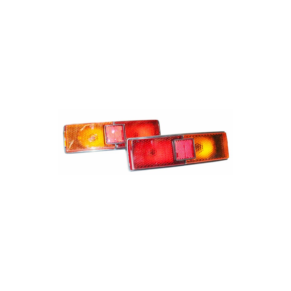 Rücklicht Rechts+Links SET Chrom 21011-3716010+3716011