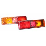 Rücklicht Rechts+Links SET Chrom 21011-3716010+3716011