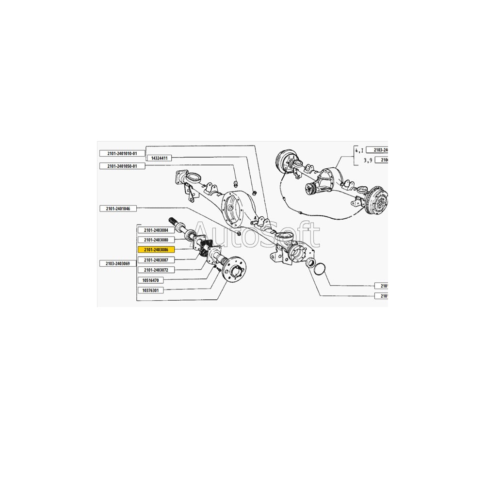 hinterachsabdeckung 2101-2403086